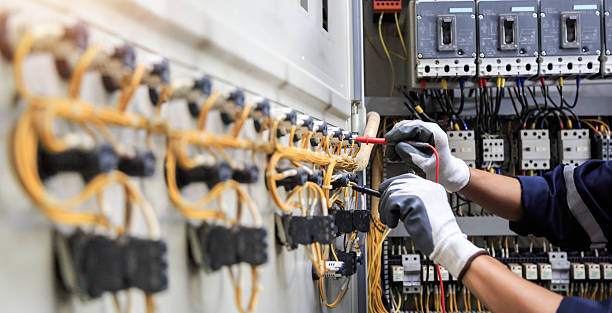 Professional Electrician technician working in Van Horn, TX